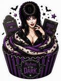 Elvira Cupcake Sticker