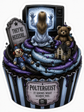 Poltergeist Cupcake Sticker