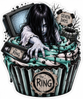 The Ring Cupcake Sticker
