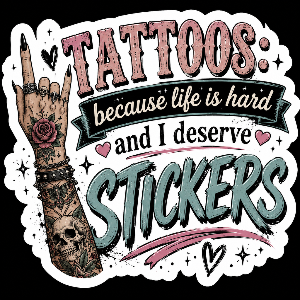 Tattoos: Because life is hard