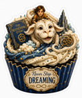 The Neverending Story Cupcake Sticker
