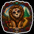 Cowardly Lion - Día de los Muertos Collection