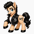 Tell Me More, Tell Me More | Danny Zuko Pony Vinyl Sticker