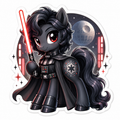 I Am Your Father | Darth Vader Pony Vinyl Sticker