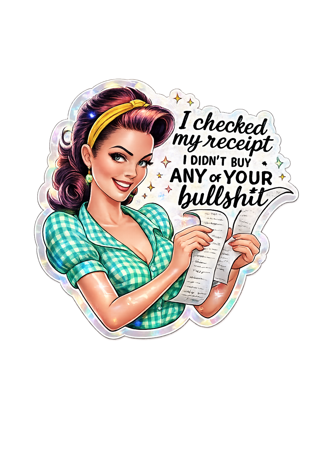 I Checked my Receipt