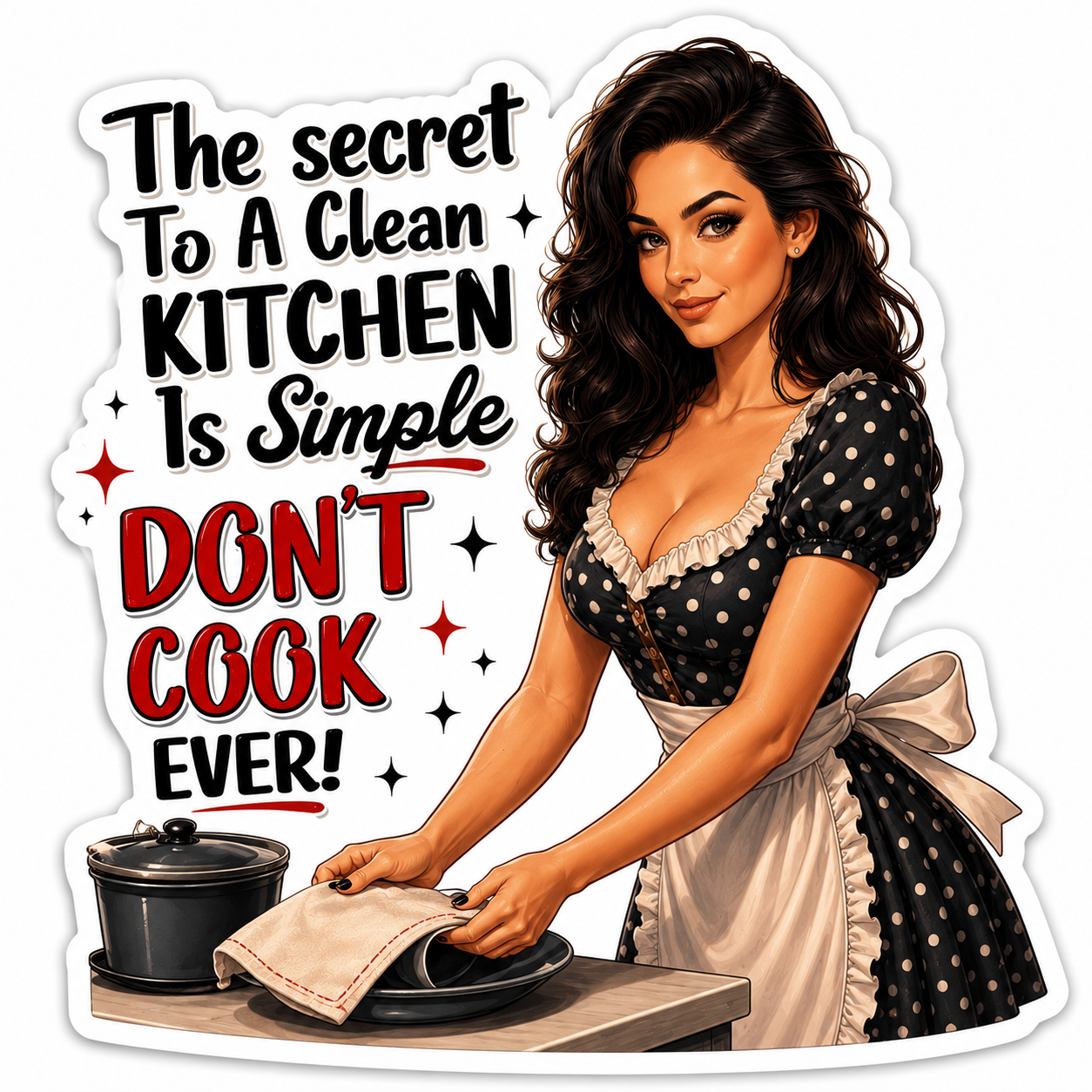 The Secret To A Clean Kitchen