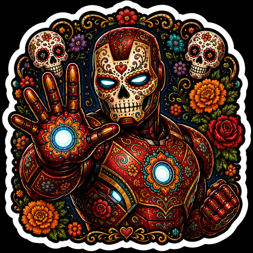 Iron Man - Día de los Muertos Collection