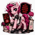 Antici...pation | Magenta Pony Vinyl Sticker