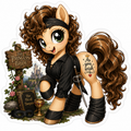 As You Wish | The Princess Bride Pony Vinyl Sticker