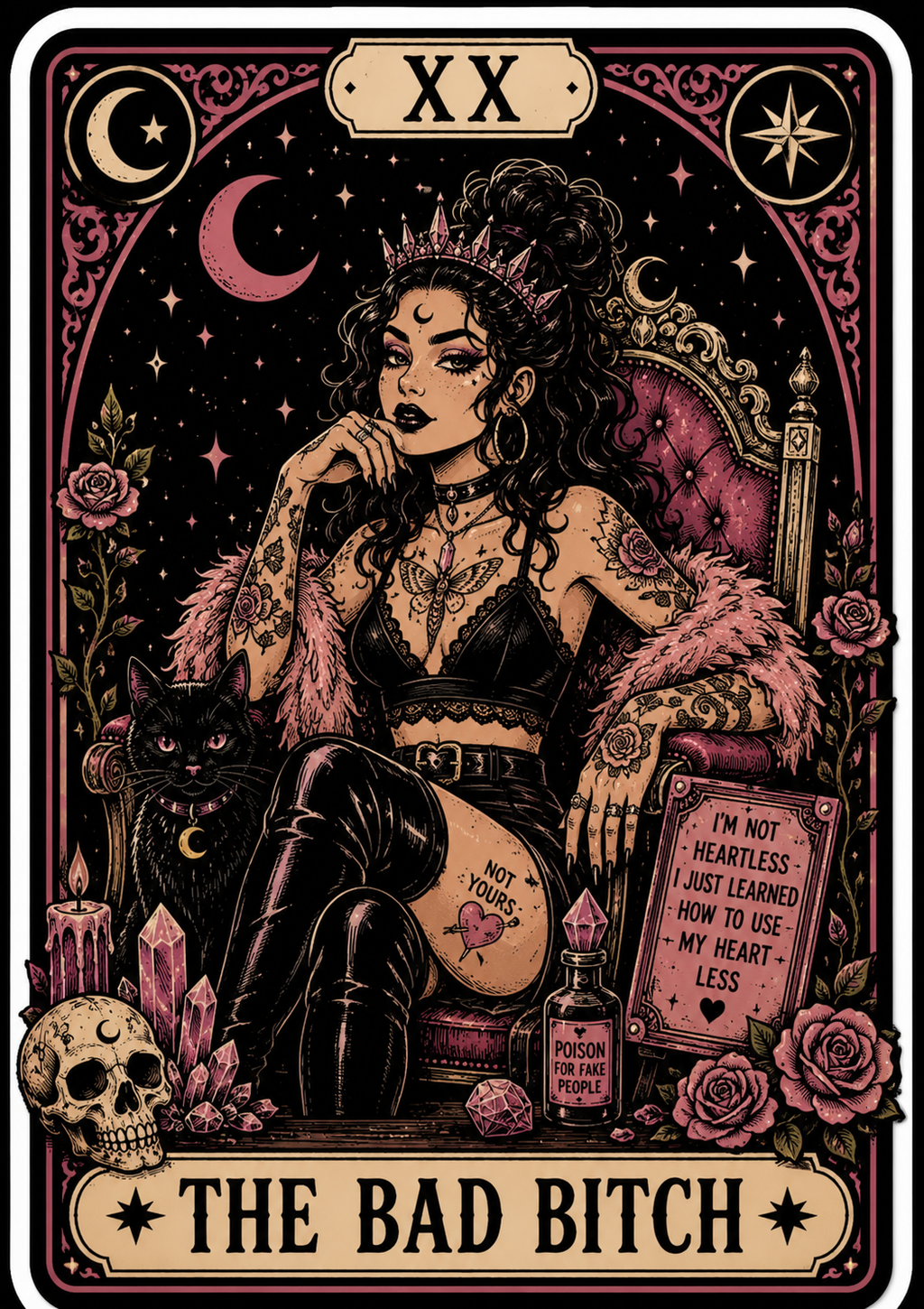 The Bad Bitch - Unhinged Tarot