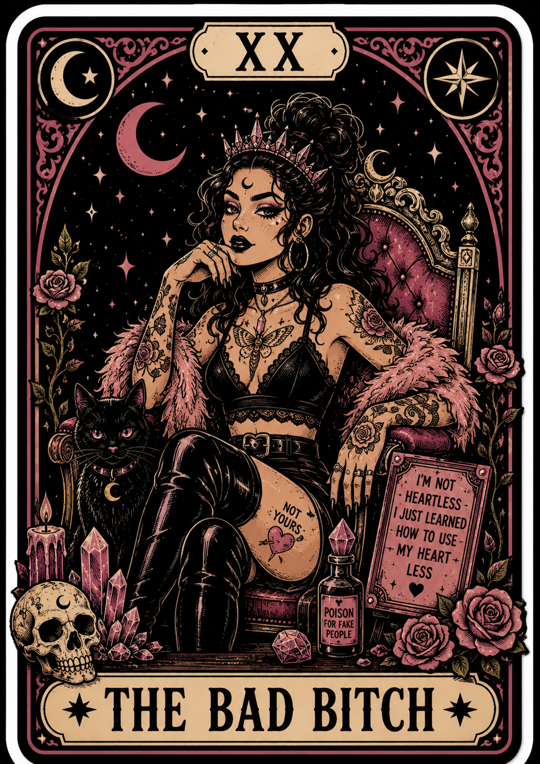 The Bad Bitch - Unhinged Tarot