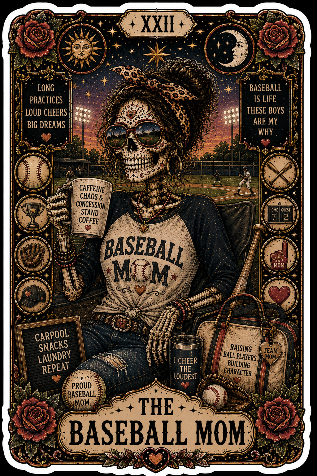 The Baseball Mom - Unhinged Tarot