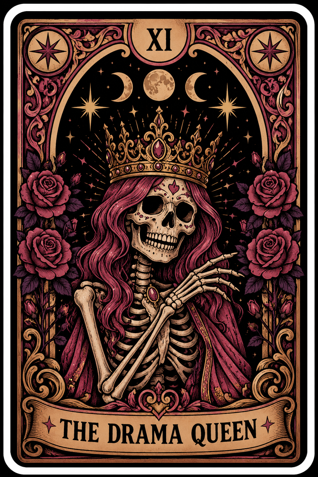 The Drama Queen - Unhinged Tarot