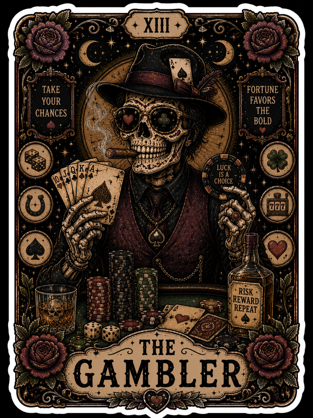 The Gambler - Unhinged Tarot