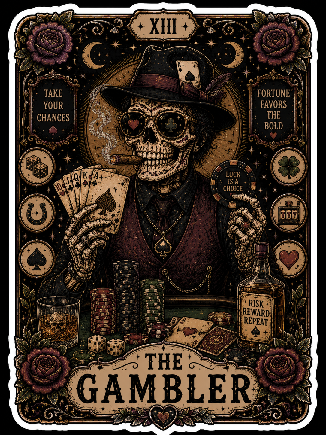 The Gambler - Unhinged Tarot