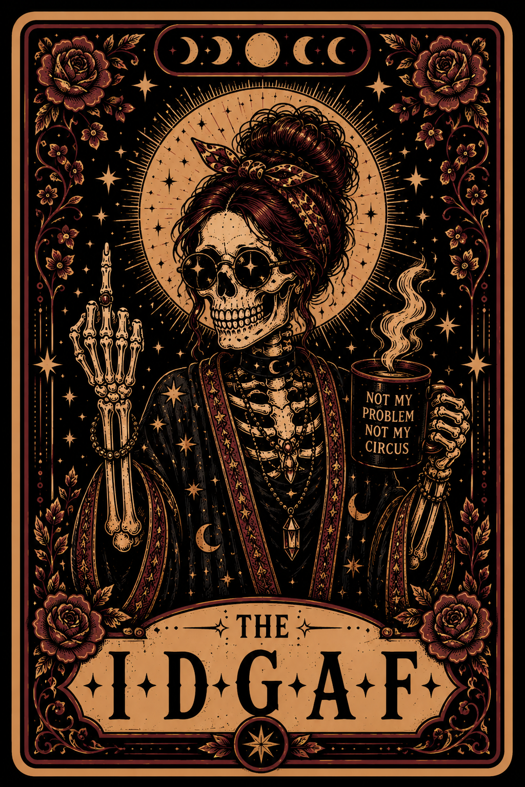 The IDGAF - Unhinged Tarot