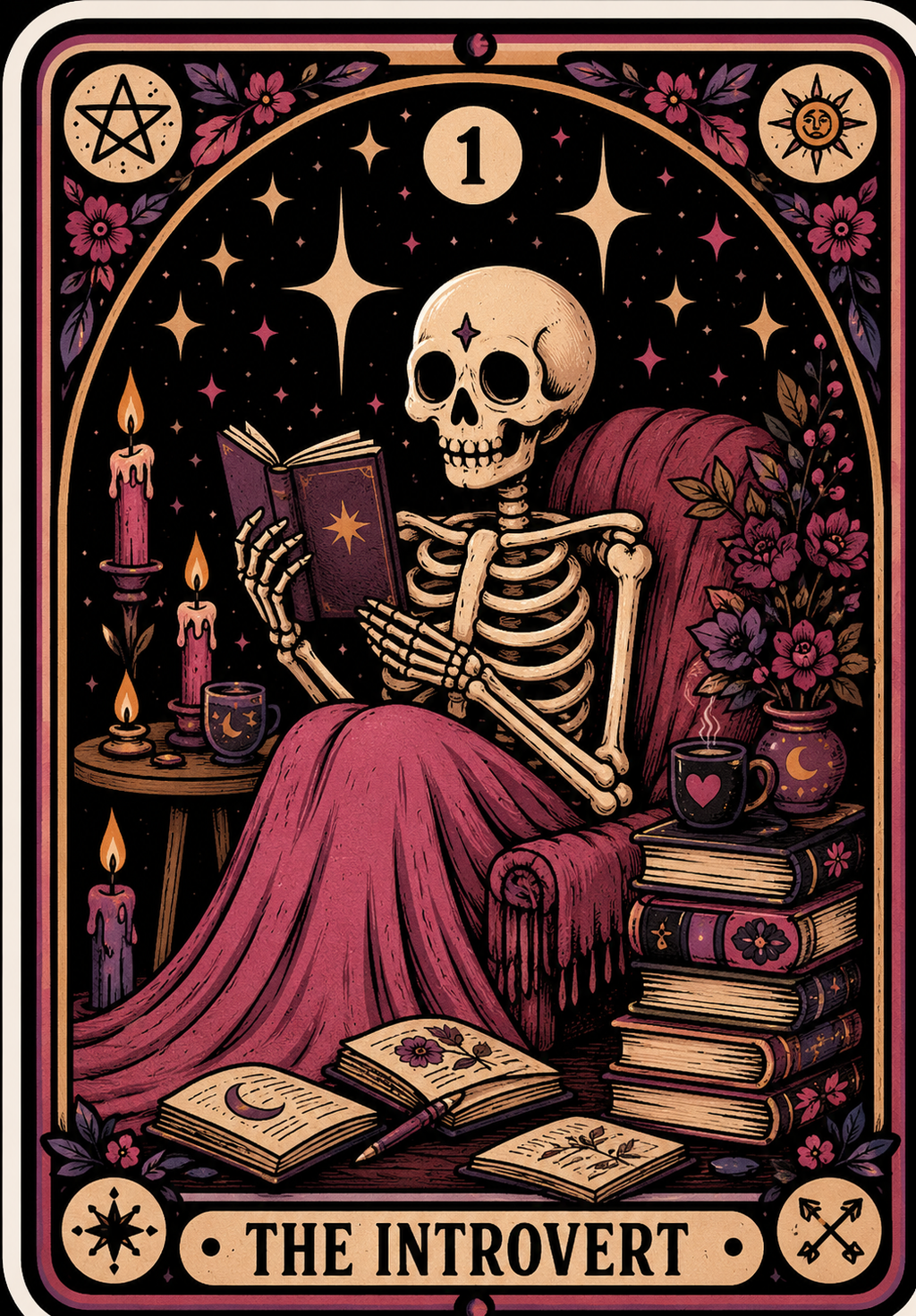The Introvert - Unhinged Tarot