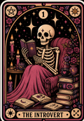 The Introvert - Unhinged Tarot