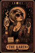 The Karen - Unhinged Tarot