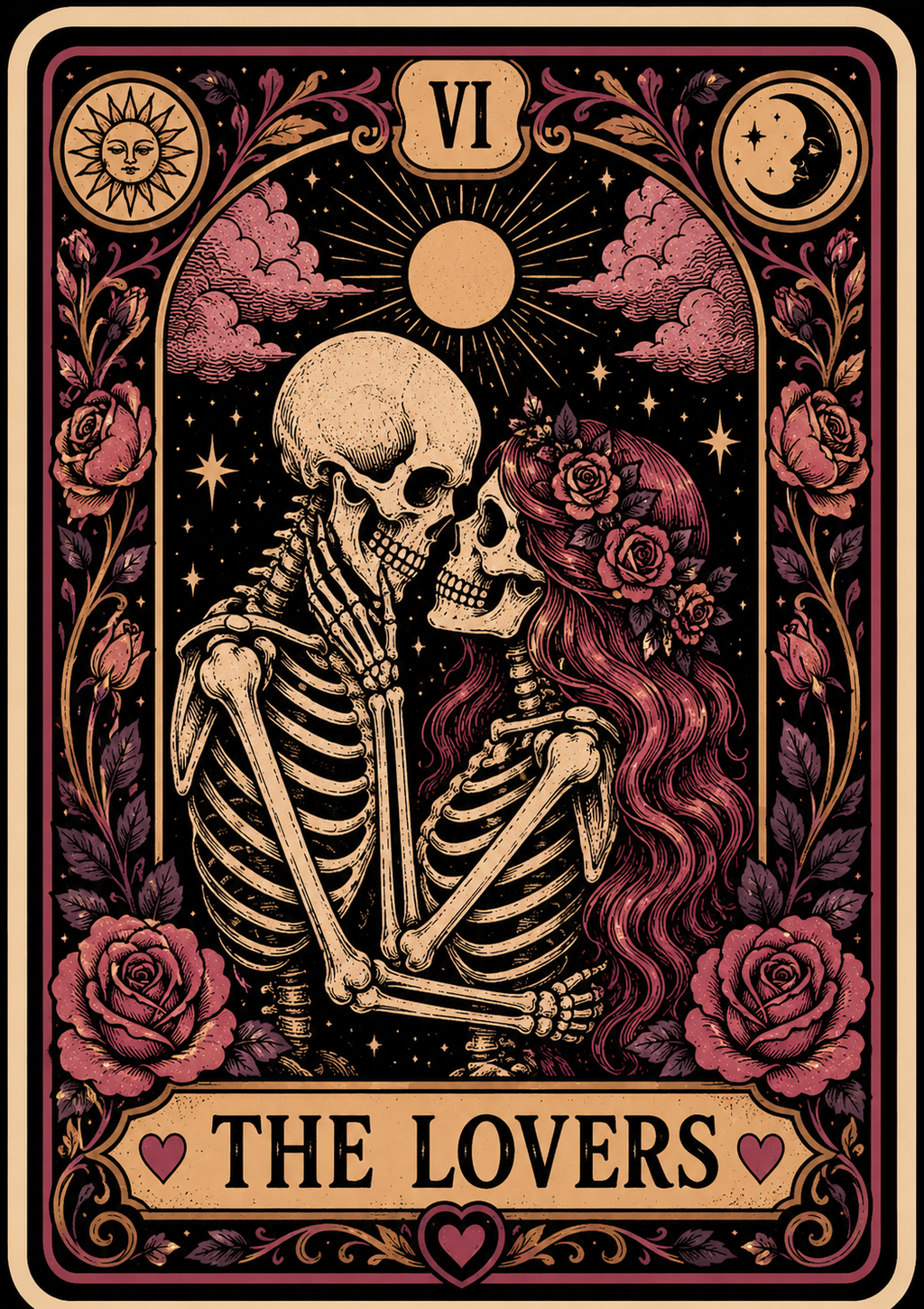 The Lovers - Unhinged Tarot