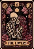 The Lovers - Unhinged Tarot