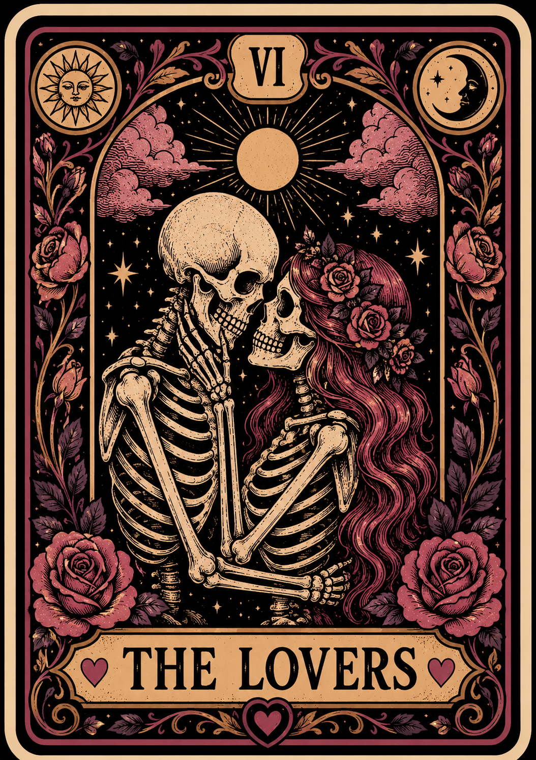 The Lovers - Unhinged Tarot