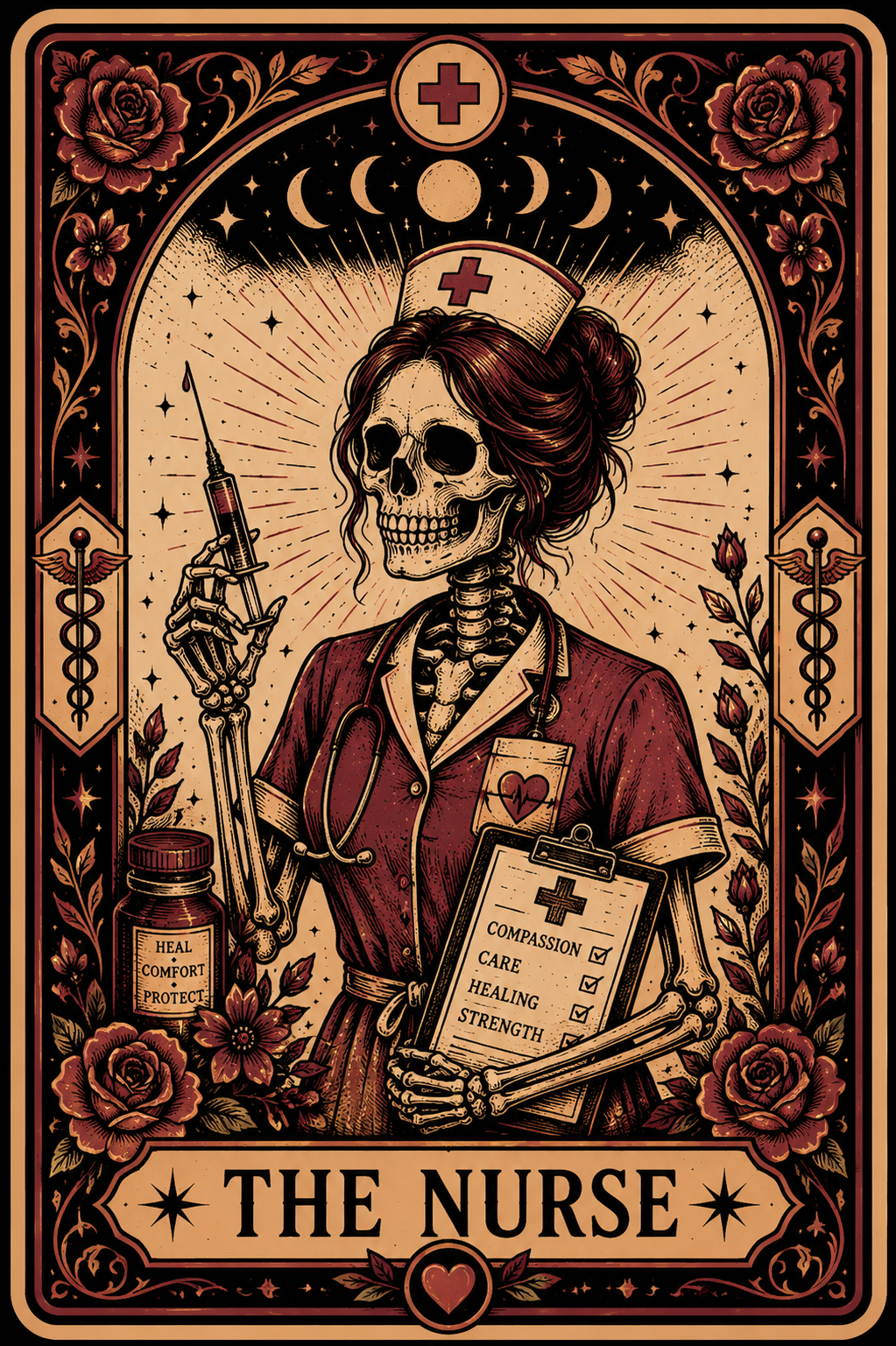 The Nurse - Unhinged Tarot