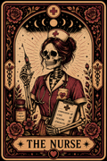 The Nurse - Unhinged Tarot