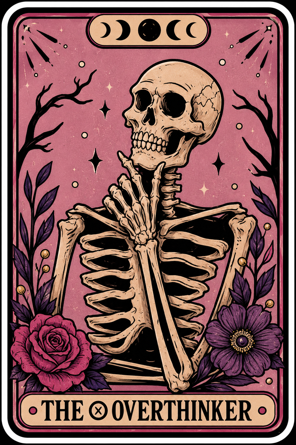 The Overthinker - Unhinged Tarot