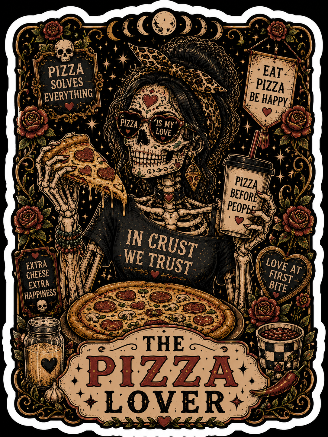 The Pizza Lover - Unhinged Tarot