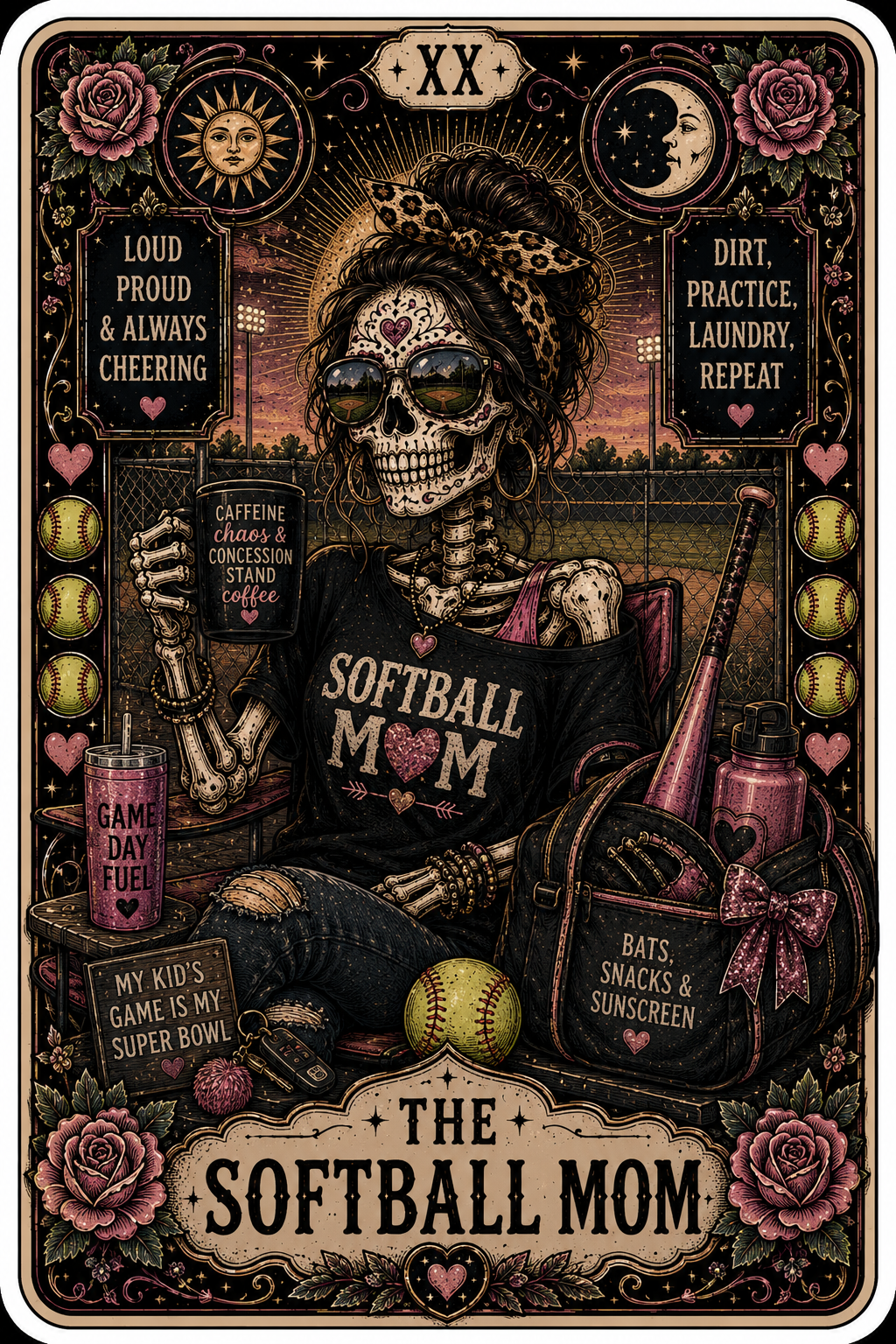 The Softball Mom - Unhinged Tarot