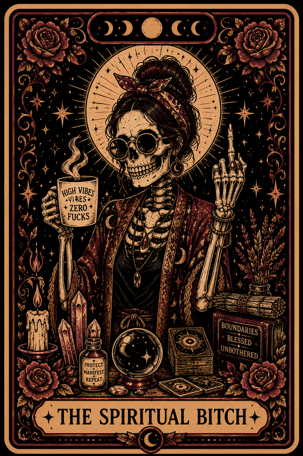 The Spiritual Bitch - Unhinged Tarot