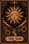 The Sun - Unhinged Tarot