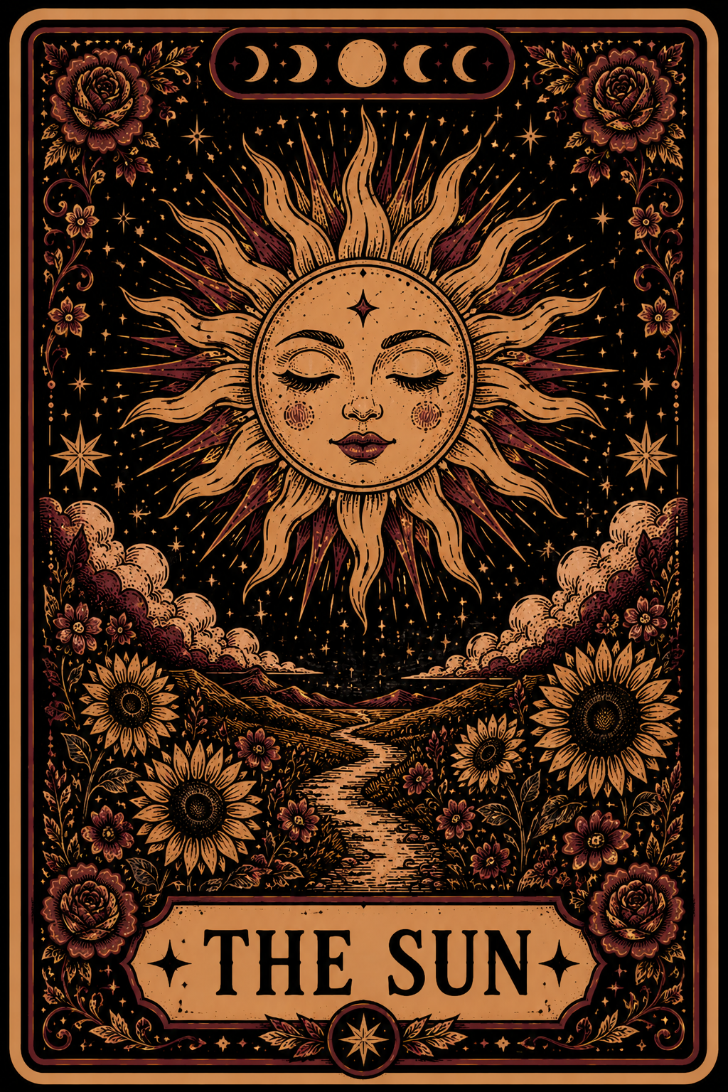 The Sun - Unhinged Tarot