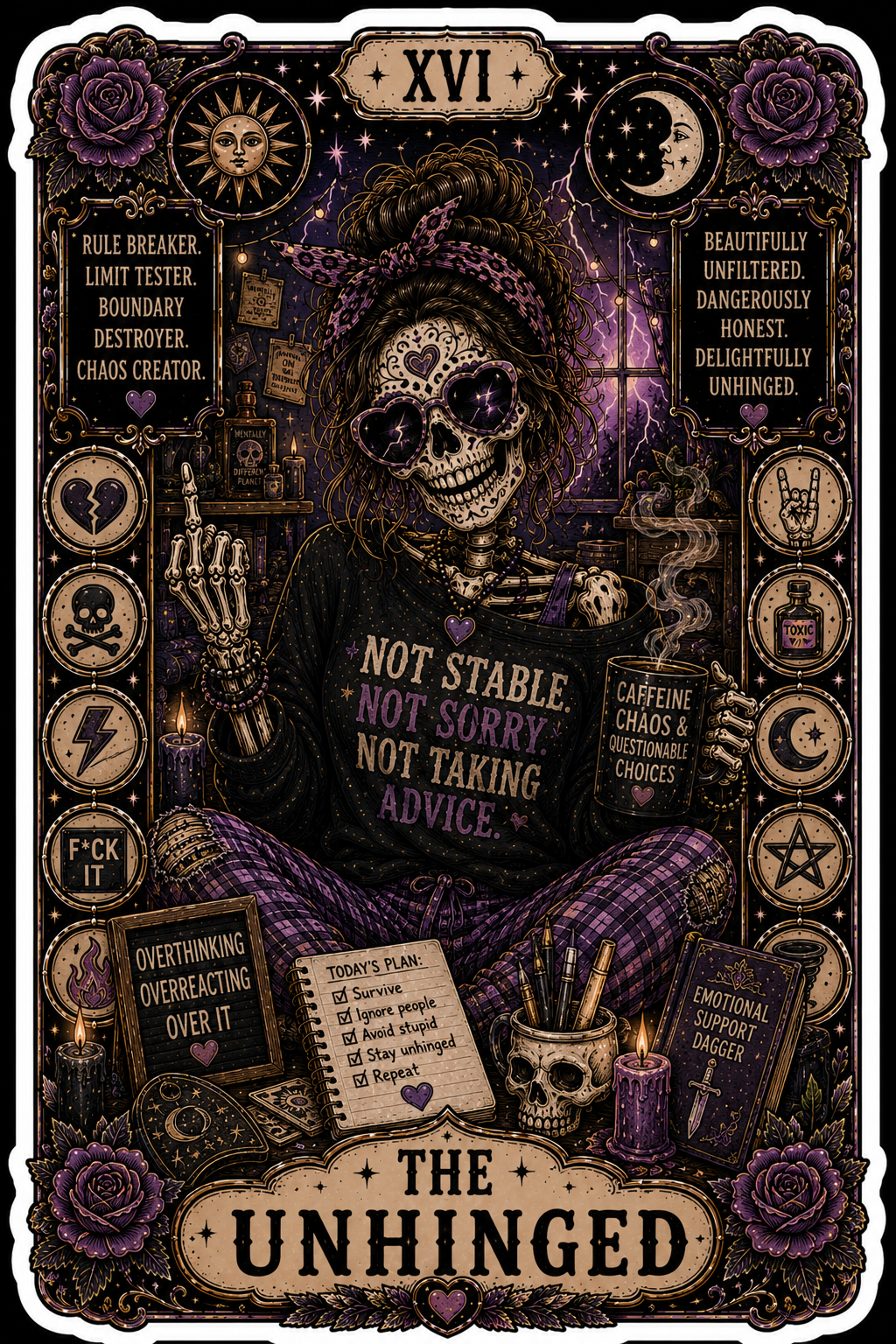 The Unhinged - Unhinged Tarot